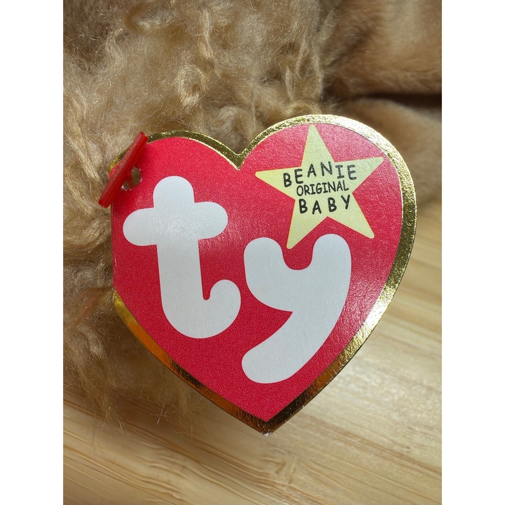 Ty Beanie Baby Spunky Cocker Spaniel‎ Dog Plush 1997 w Tags 9 Inch - Picture 7 of 10